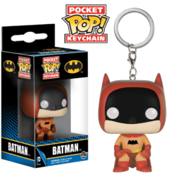Chaveiro Batman (Laranja) - Batman - Pocket Pop!
