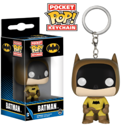 Chaveiro Batman (Amarelo) - Batman - Pocket Pop!