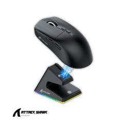 Mouse Attack Shark x6 Sem Fio com Base de Carregamento