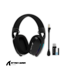 Headset Sem Fio Attack Shark L90 - Preto