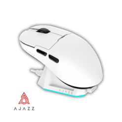 Mouse Ajazz AJ179P - 1k  Polling Rate - Sem Fio com Base de Carregamento