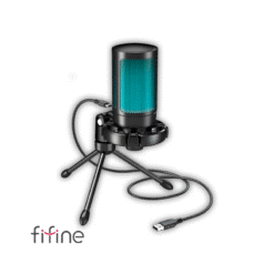 Microfone Condensador Fifine A2 - RGB - USB