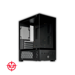 Gabinete Gamer Tgt Legion, Mini-tower, Lateral De Vidro Preto