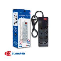 Filtro de Linha iClamper Energia 8 - Preto
