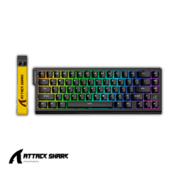Teclado Magnético Attack Shark X68 HE - com Fio - RGB