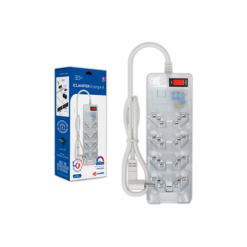 Filtro de Linha iClamper Energia 8 - Transparente