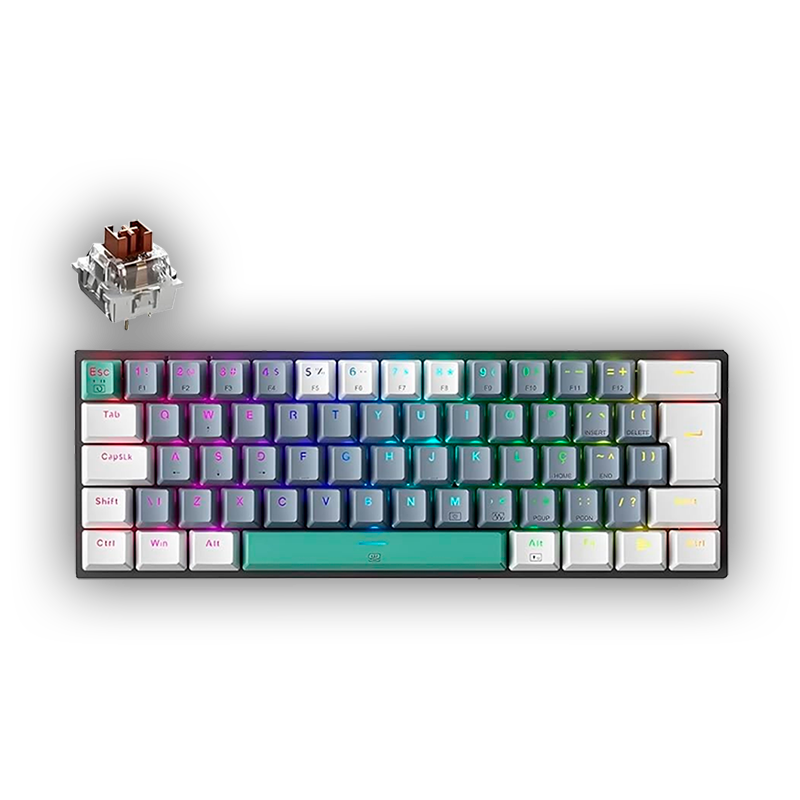 Teclado Machenike k500 b61