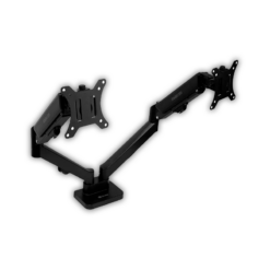 Suporte Articulado para 2 Monitores e TVs - Zinnia Nimbo 210 – 13" a 32" – Preto